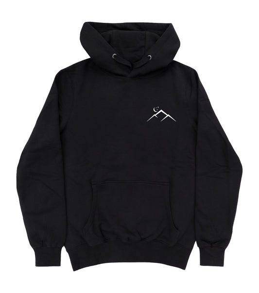 Abstract Mountain Organic Hoodie