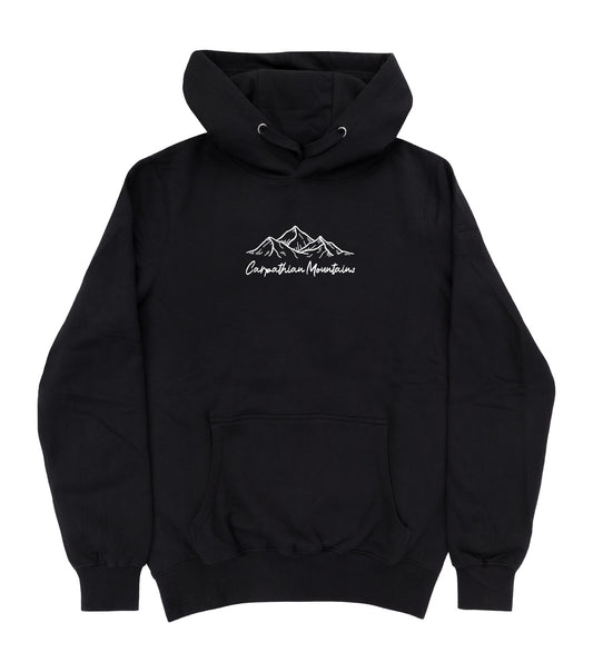 Carpathian Mountains Organic Hoodie