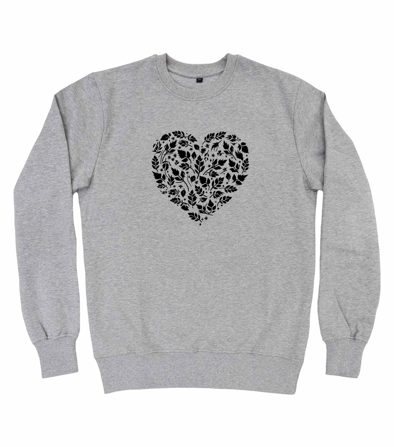 Leaf Heart Organic Sweatshirt