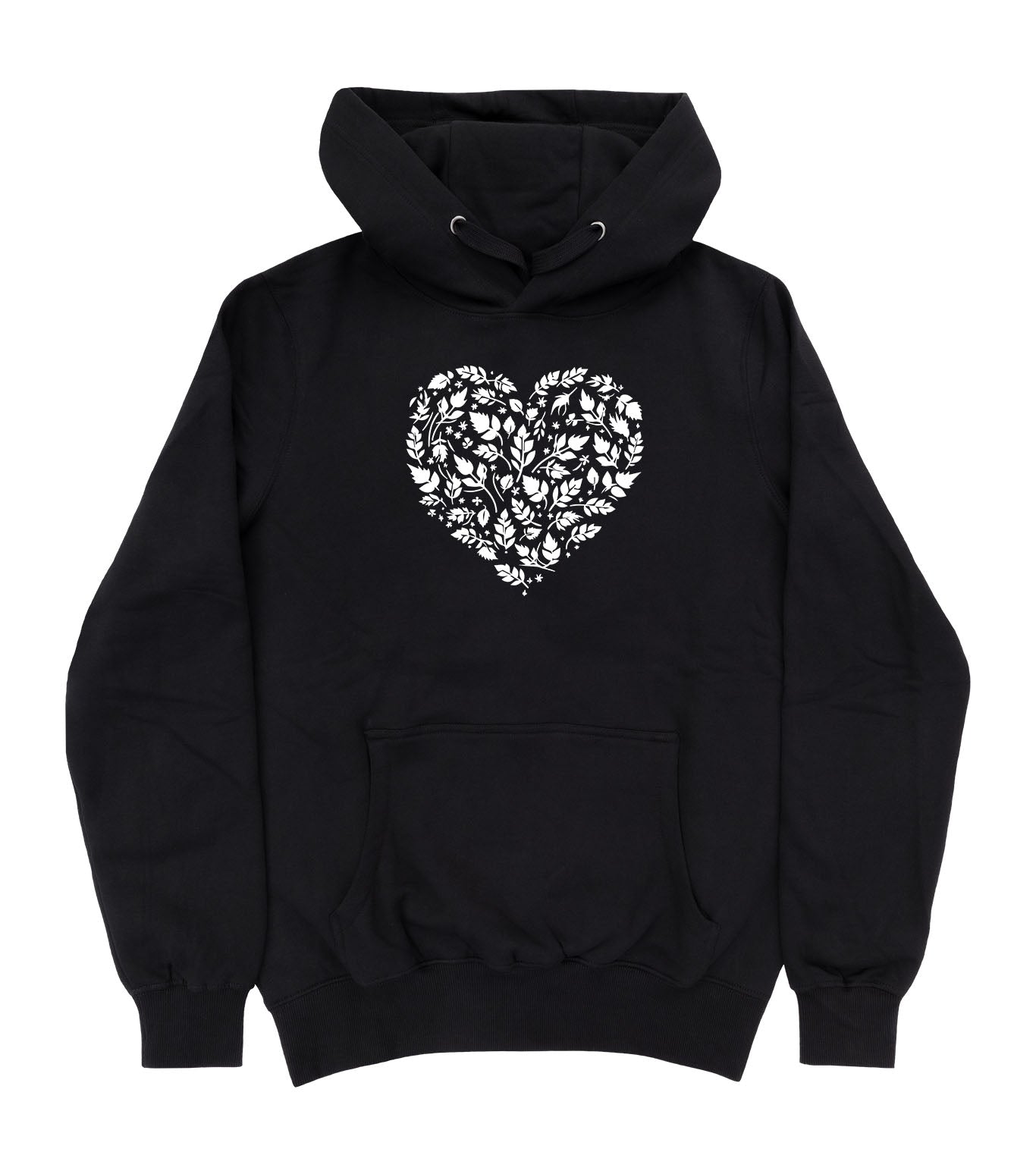 Leaf Heart Organic Hoodie