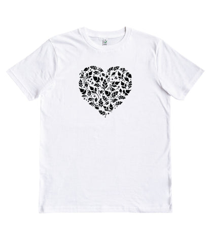 Leaf Heart Organic T-Shirt