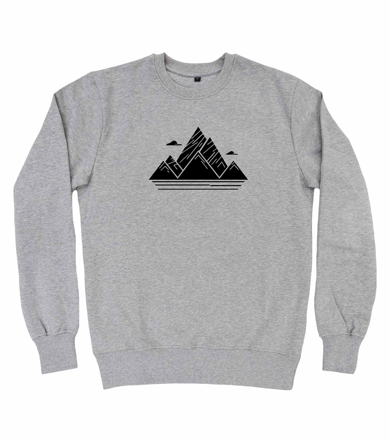 Mountains Organic Sweatshirt