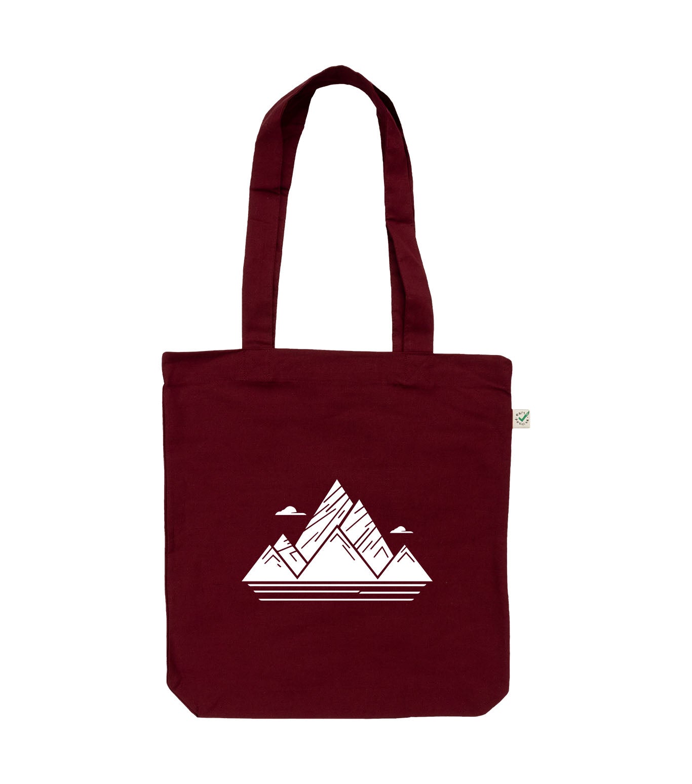 Mountains Organic Tote Bag