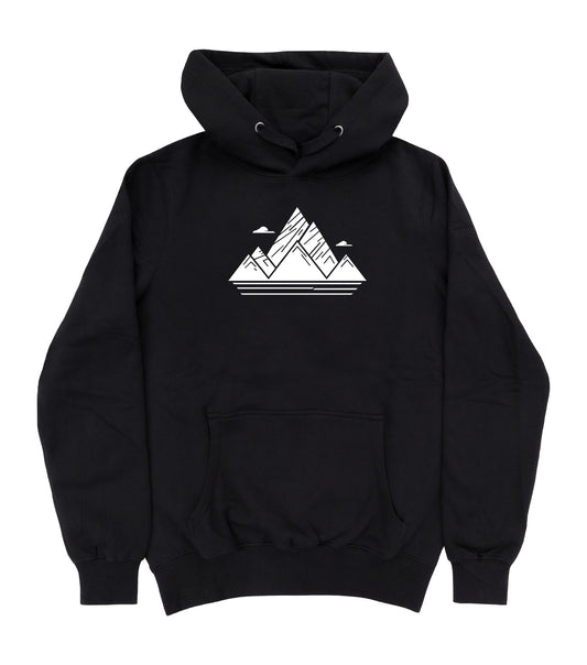 Mountains Organic Hoodie