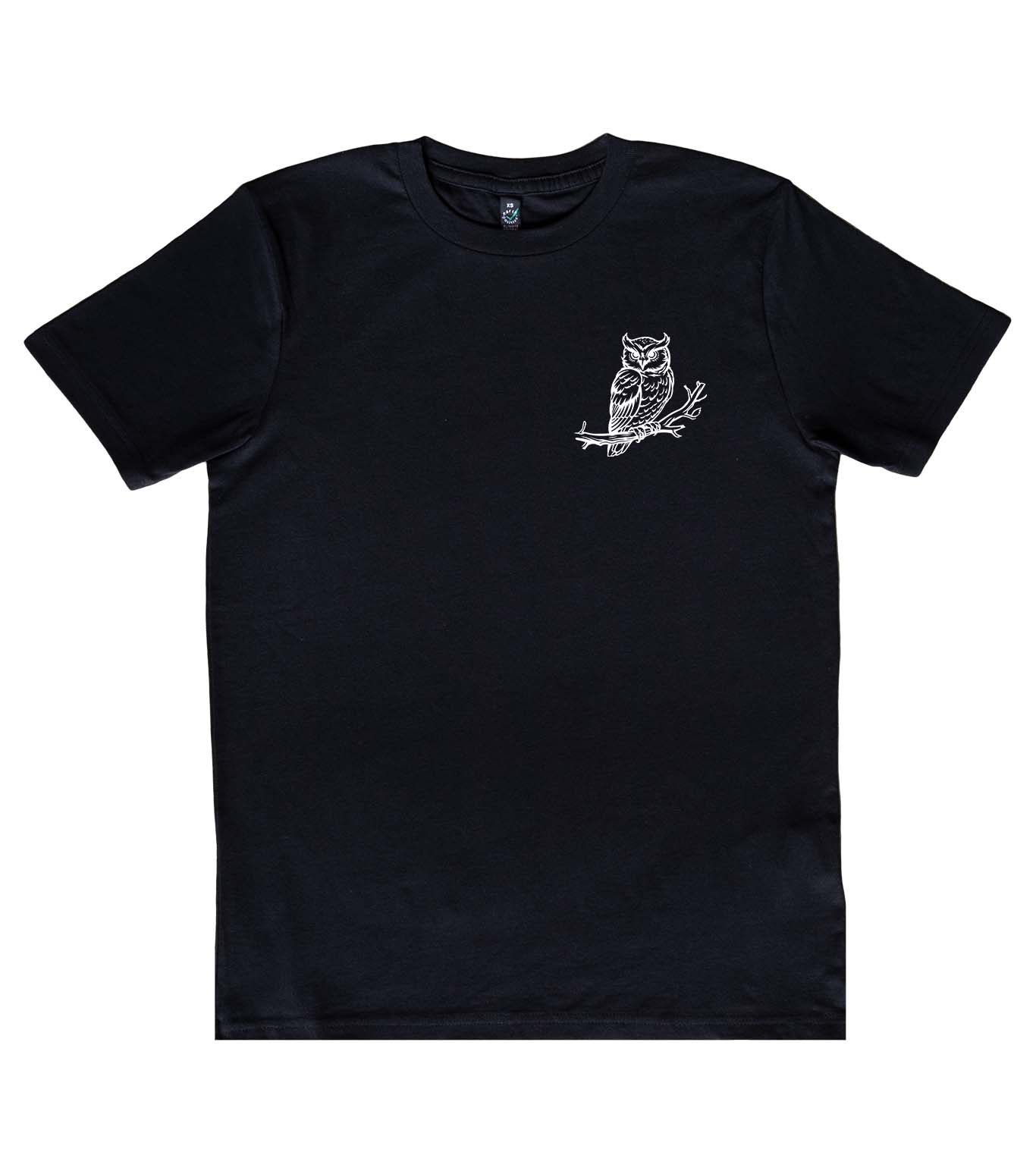 Owl on Branch Organic T-Shirt