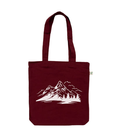 Peaks Organic Tote Bag