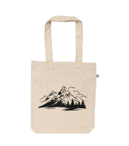 Peaks Organic Tote Bag