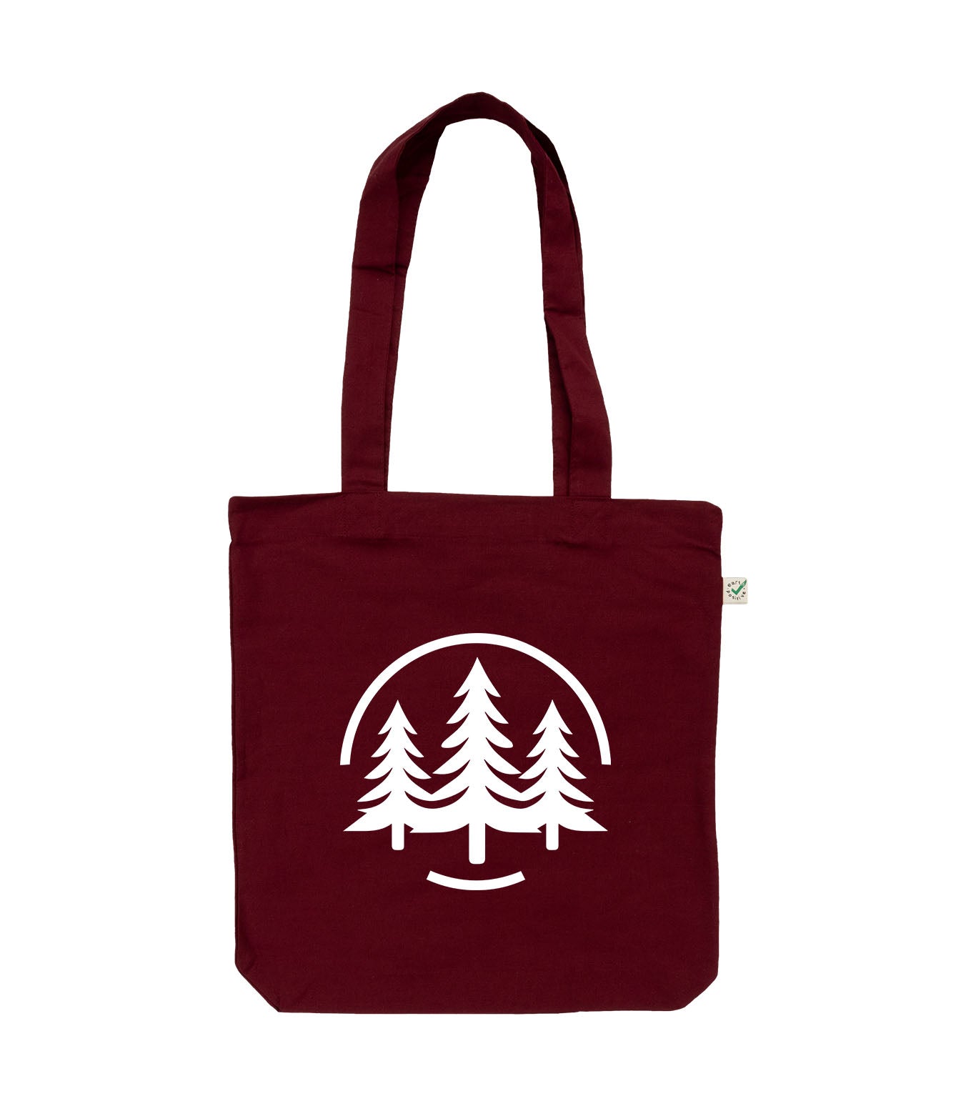 Pine Trees Organic Tote Bag