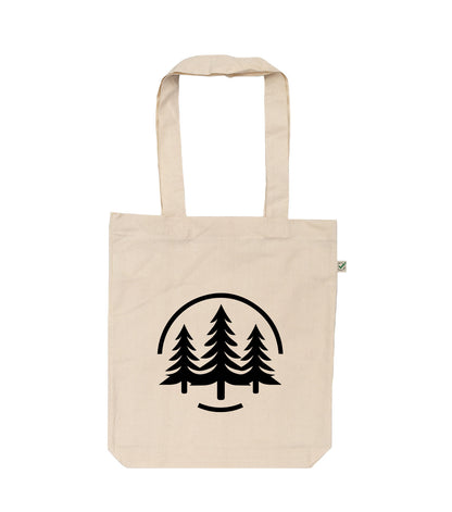 Pine Trees Organic Tote Bag