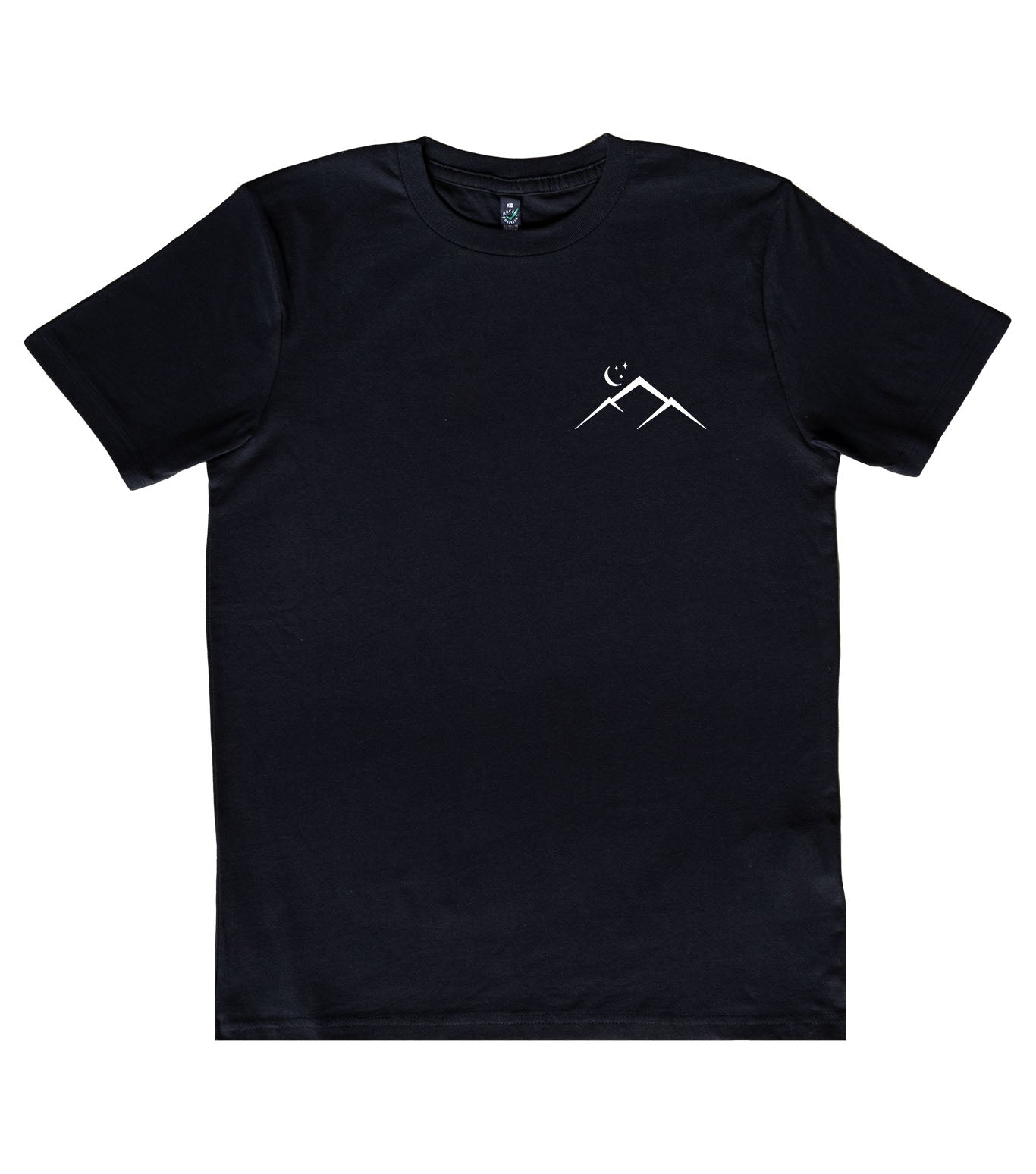 Tricou Organic Abstract Mountain