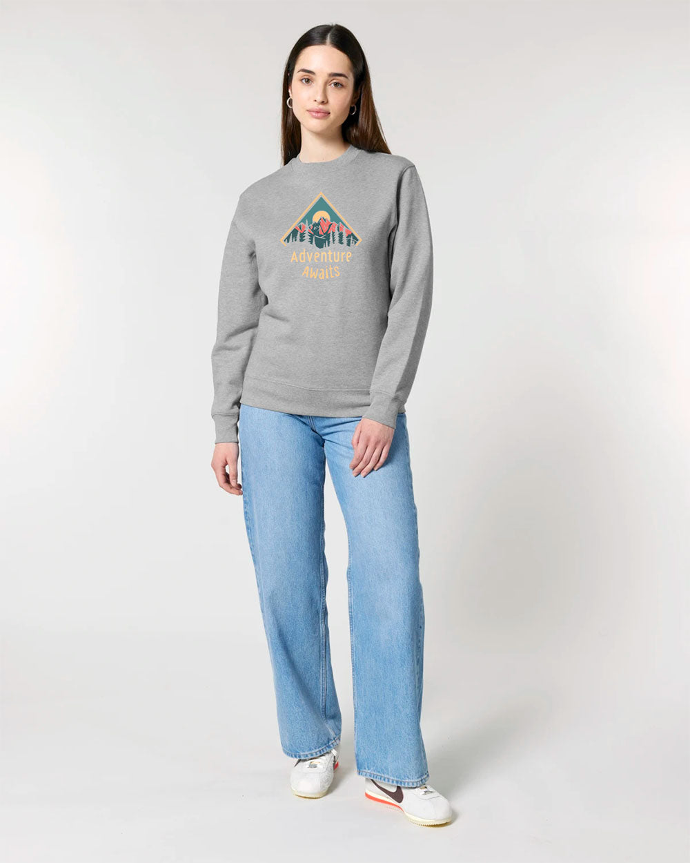 Adventure Awaits Organic Sweatshirt