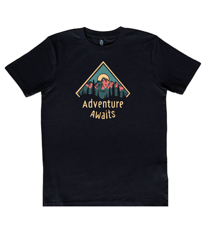 Adventure Awaits Organic T-Shirt