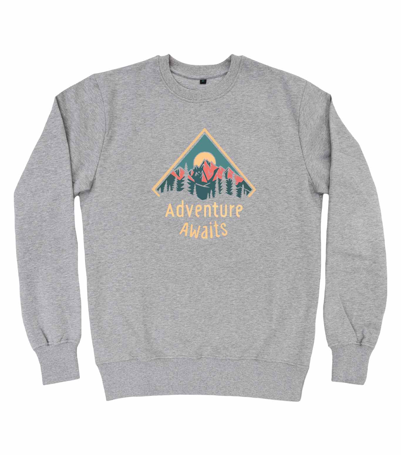 Adventure Awaits Organic Sweatshirt