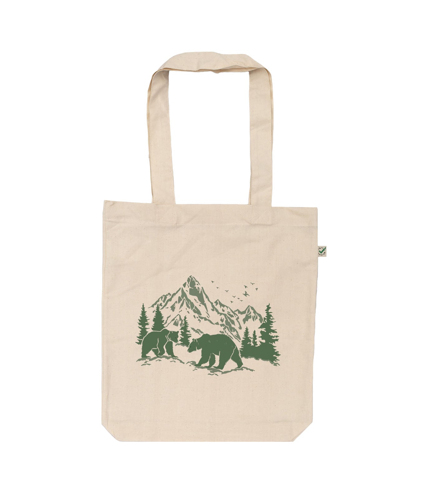 Bears Organic Tote Bag