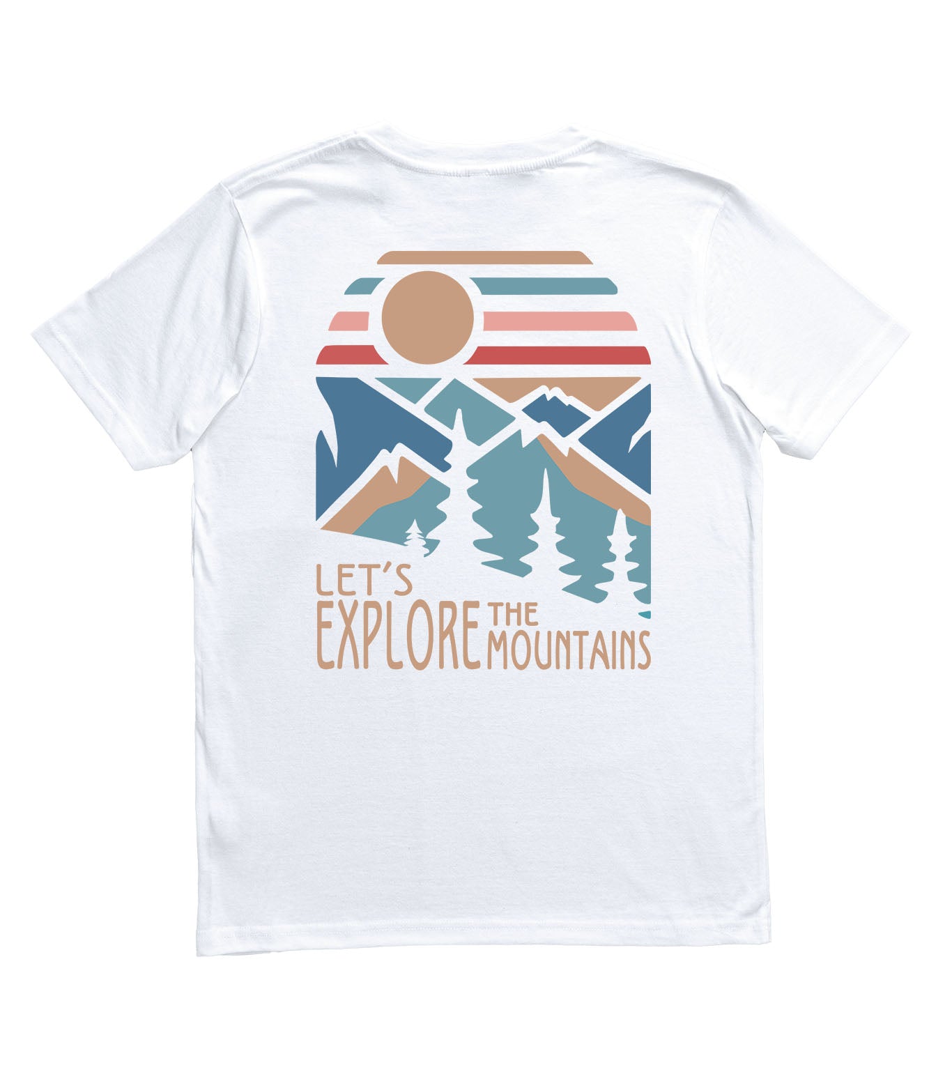 Explore the Mountains Organic T-Shirt