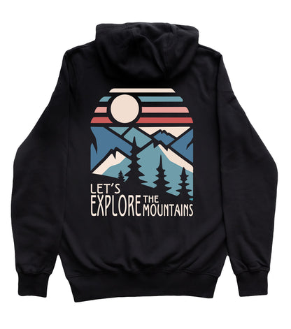 Explore the Mountains Organic Hoodie