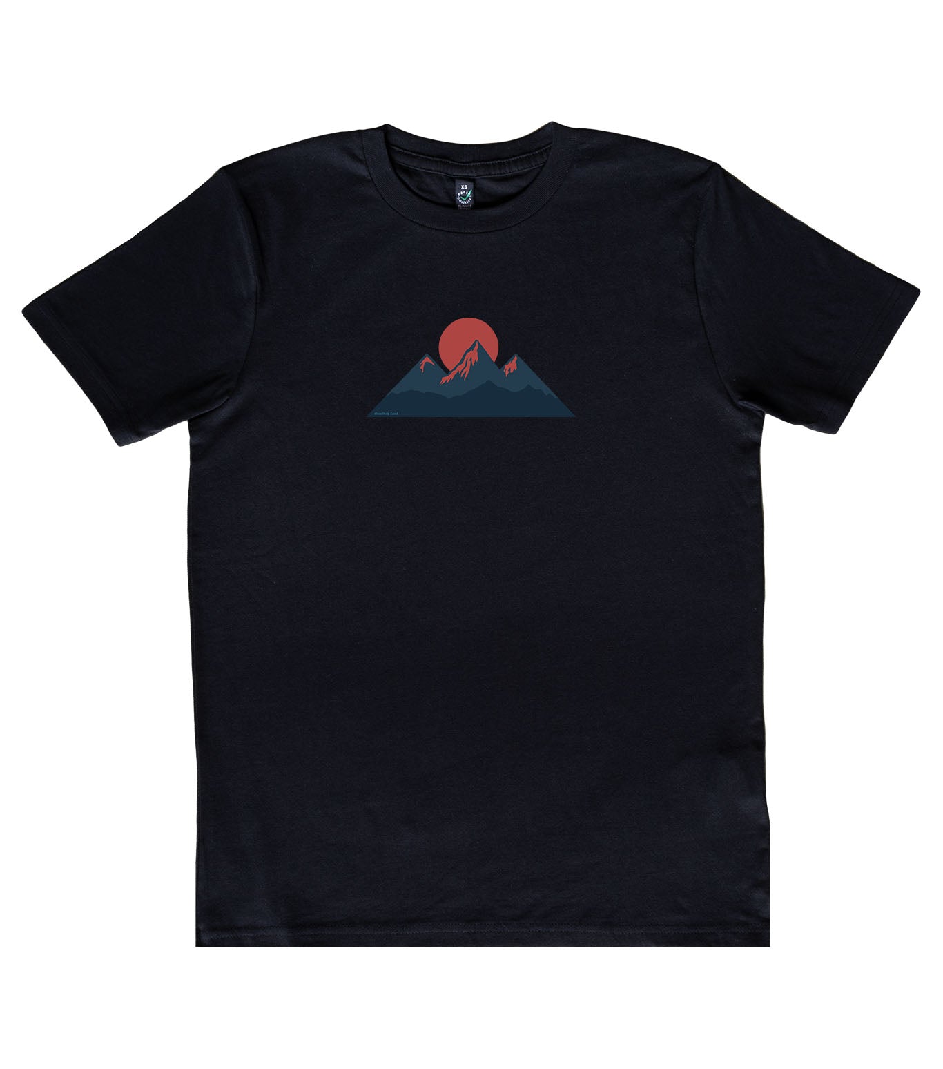 Geometric Mountain Organic T-Shirt