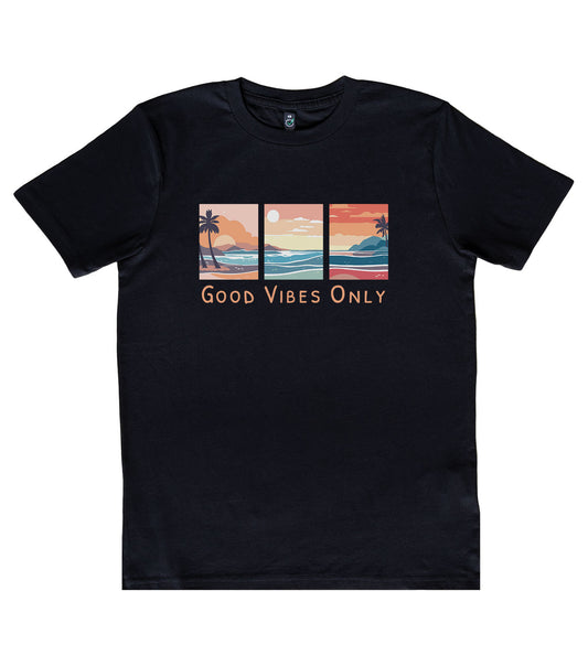 Tricou Organic Good Vibes Only