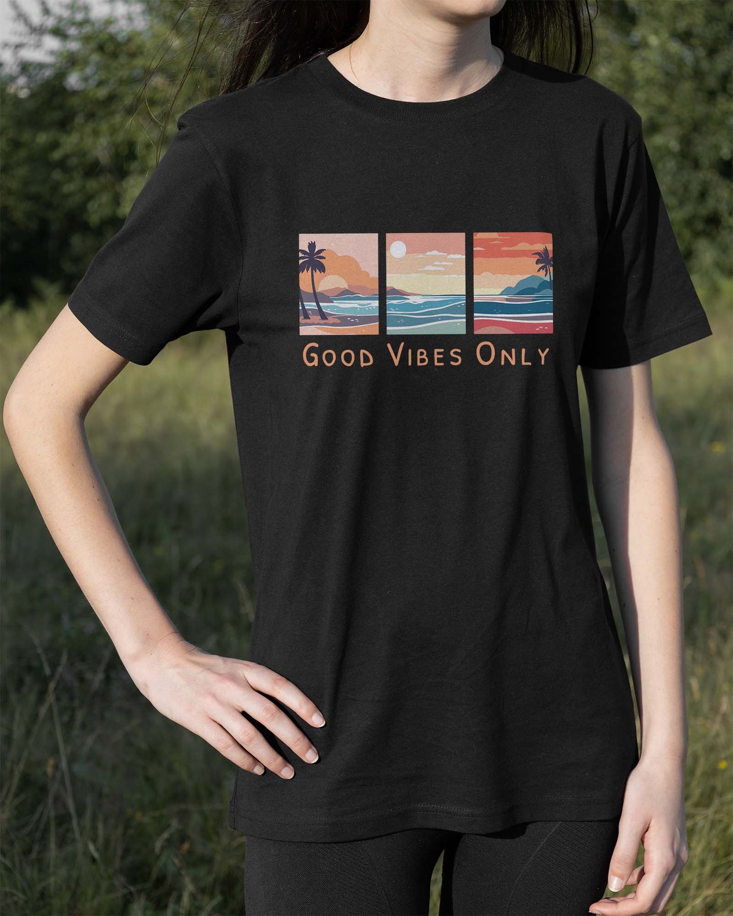 Good Vibes Only Organic T-Shirt