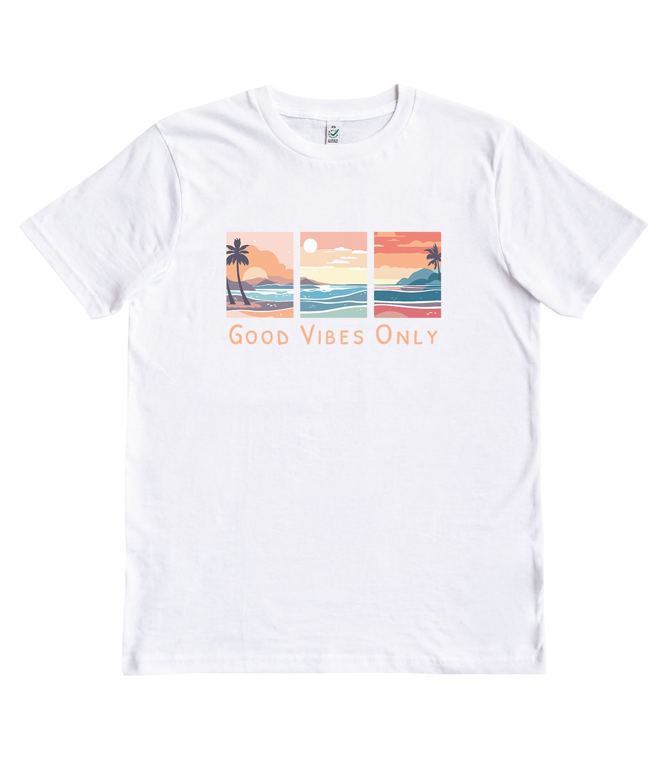 Good Vibes Only Organic T-Shirt