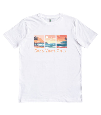 Good Vibes Only Organic T-Shirt