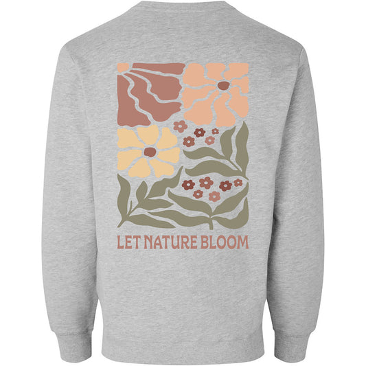 Let Nature Bloom Organic Sweatshirt