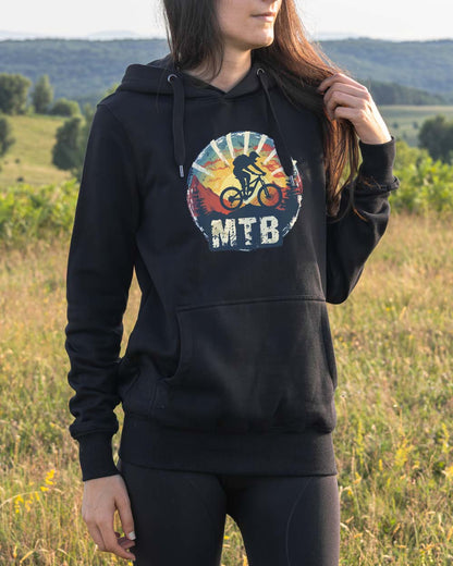 Mountain Bike Organic Hoodie