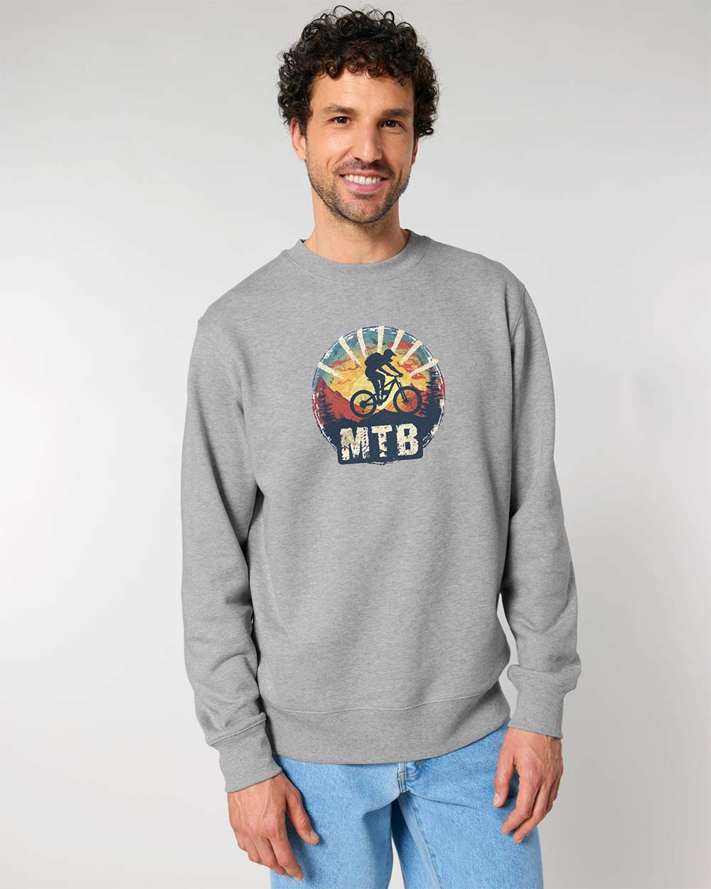 Mountain Bike Organic Sweatshirt