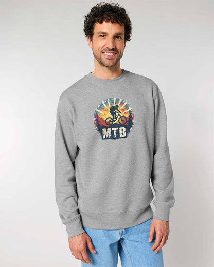 Mountain Bike Organic Sweatshirt