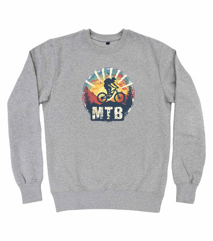 Mountain Bike Organic Sweatshirt