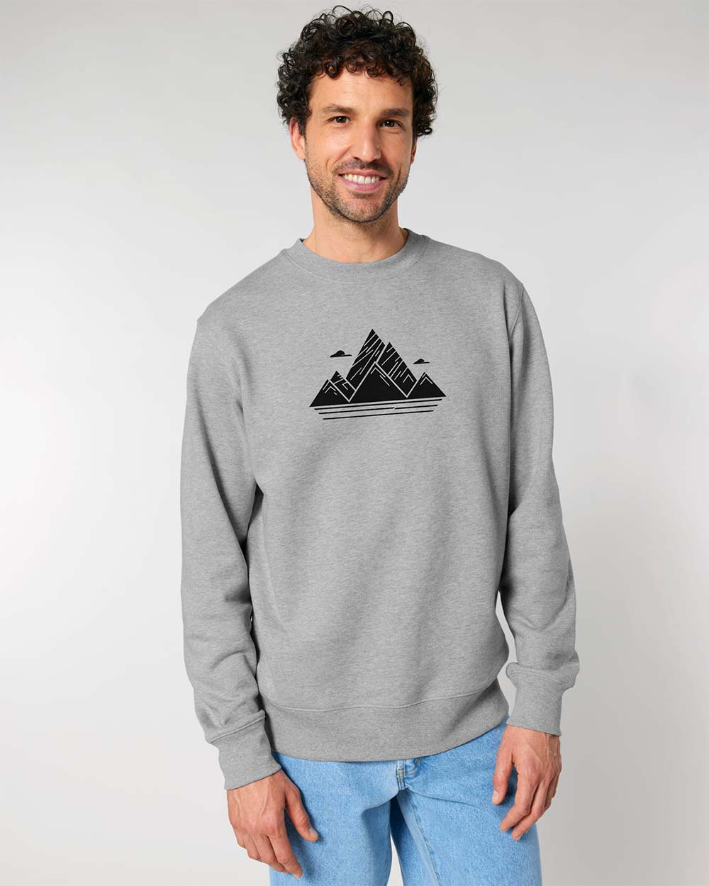 Mountains Organic Sweatshirt