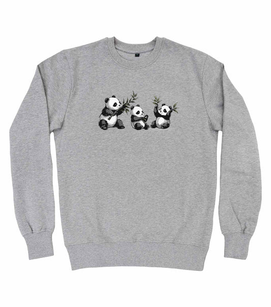 Pandas Organic Sweatshirt