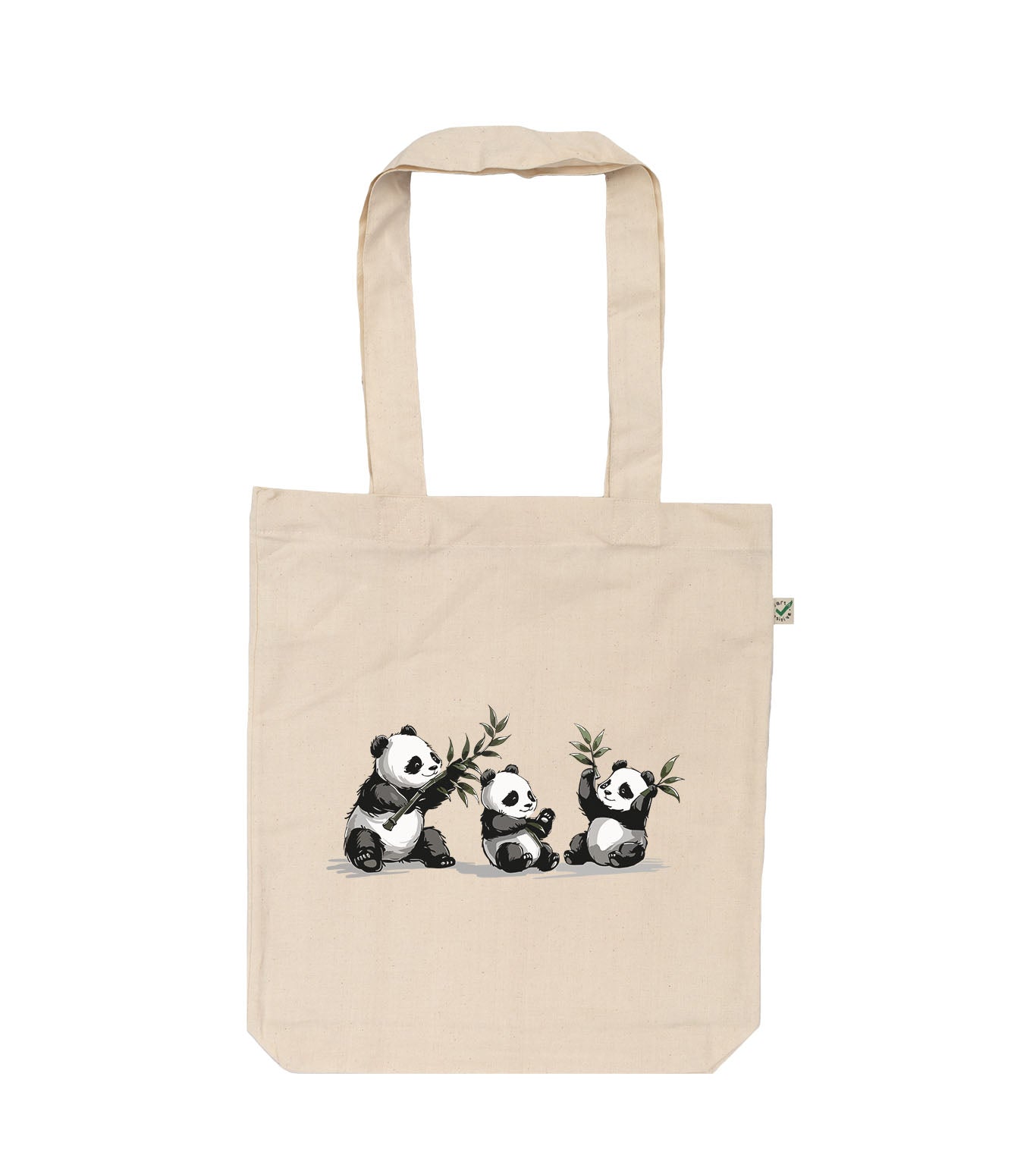 Pandas Organic Tote Bag