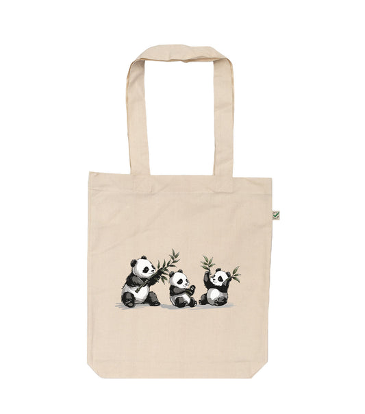 Sacoșă Organic Pandas