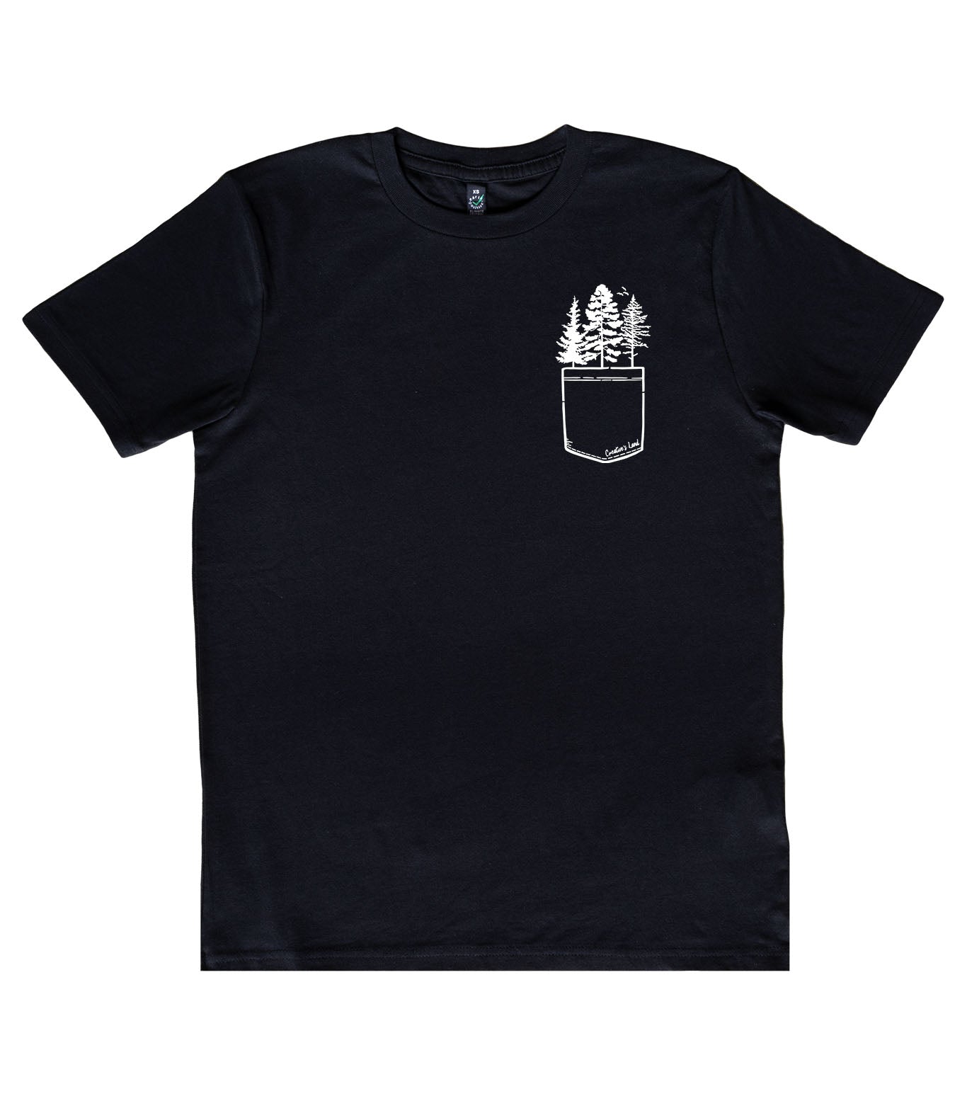 Tricou Organic Pocket Trees