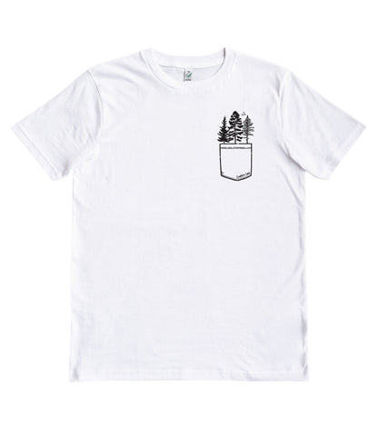 Tricou Organic Pocket Trees