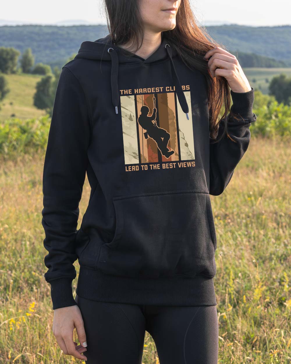 Rock Climber Organic Hoodie