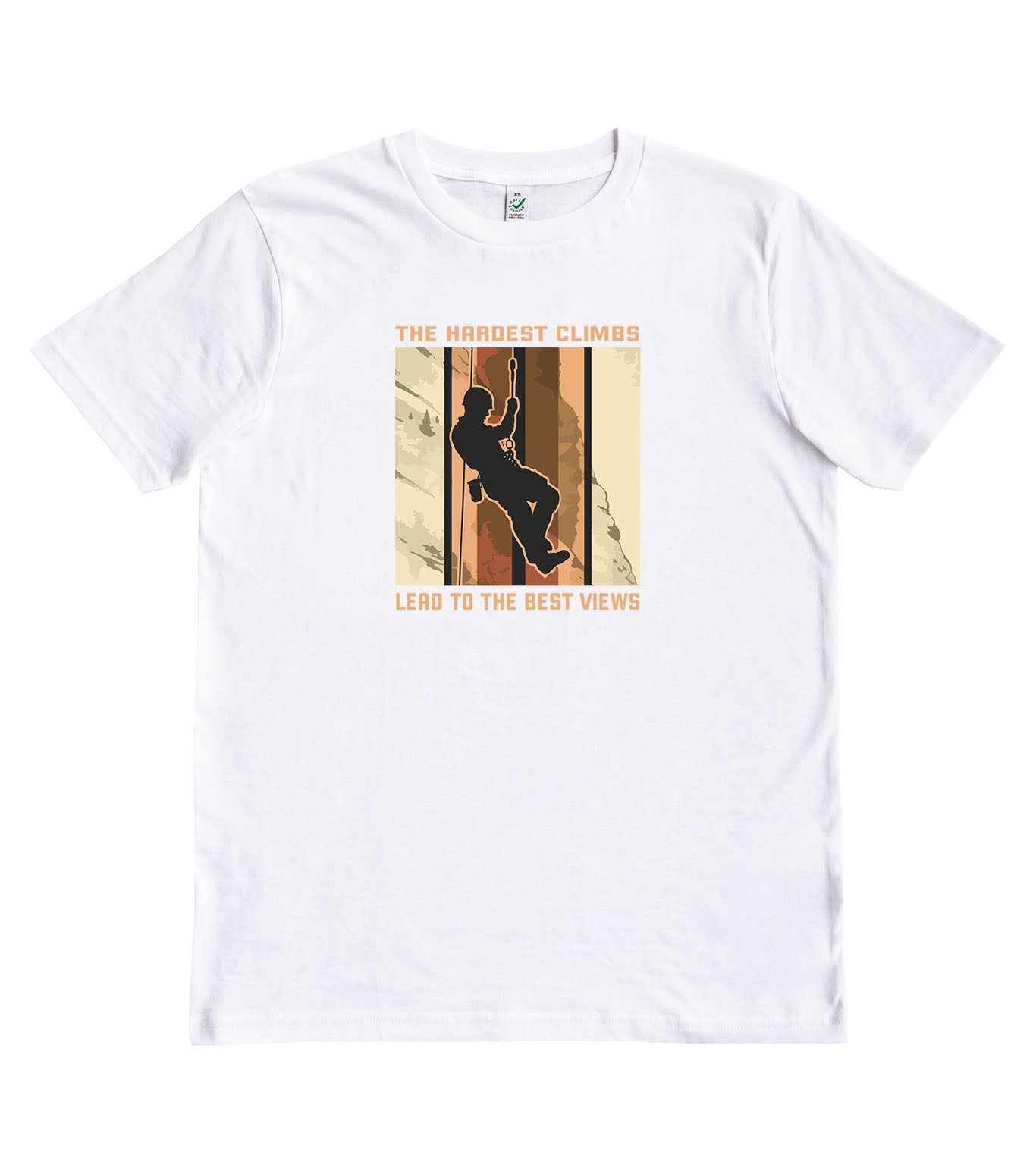 Rock Climber Organic T-Shirt