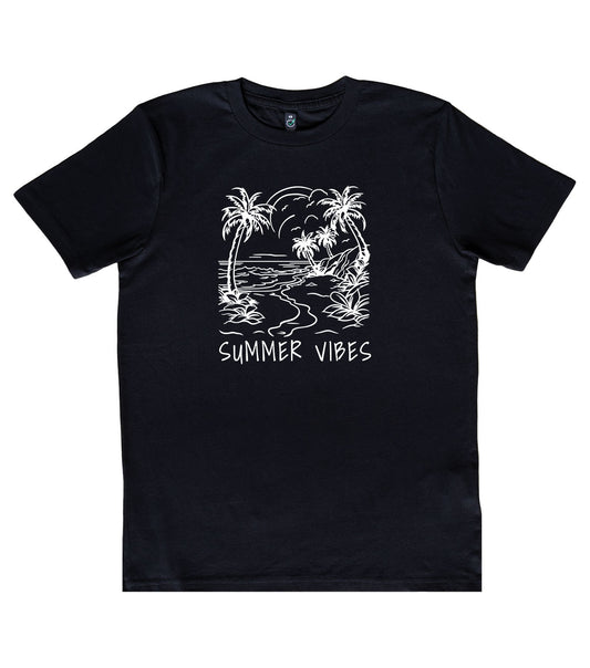 Summer Vibes Organic T-Shirt