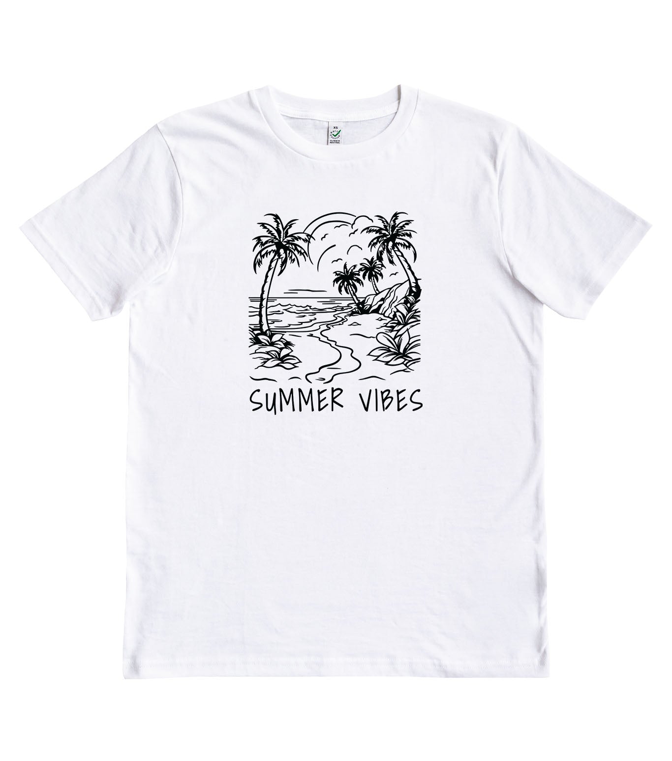 Summer Vibes Organic T-Shirt