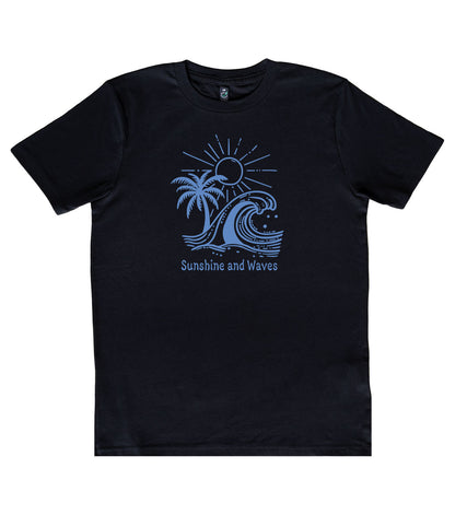 Tricou Organic Sunshine & Waves