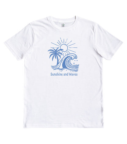 Tricou Organic Sunshine & Waves