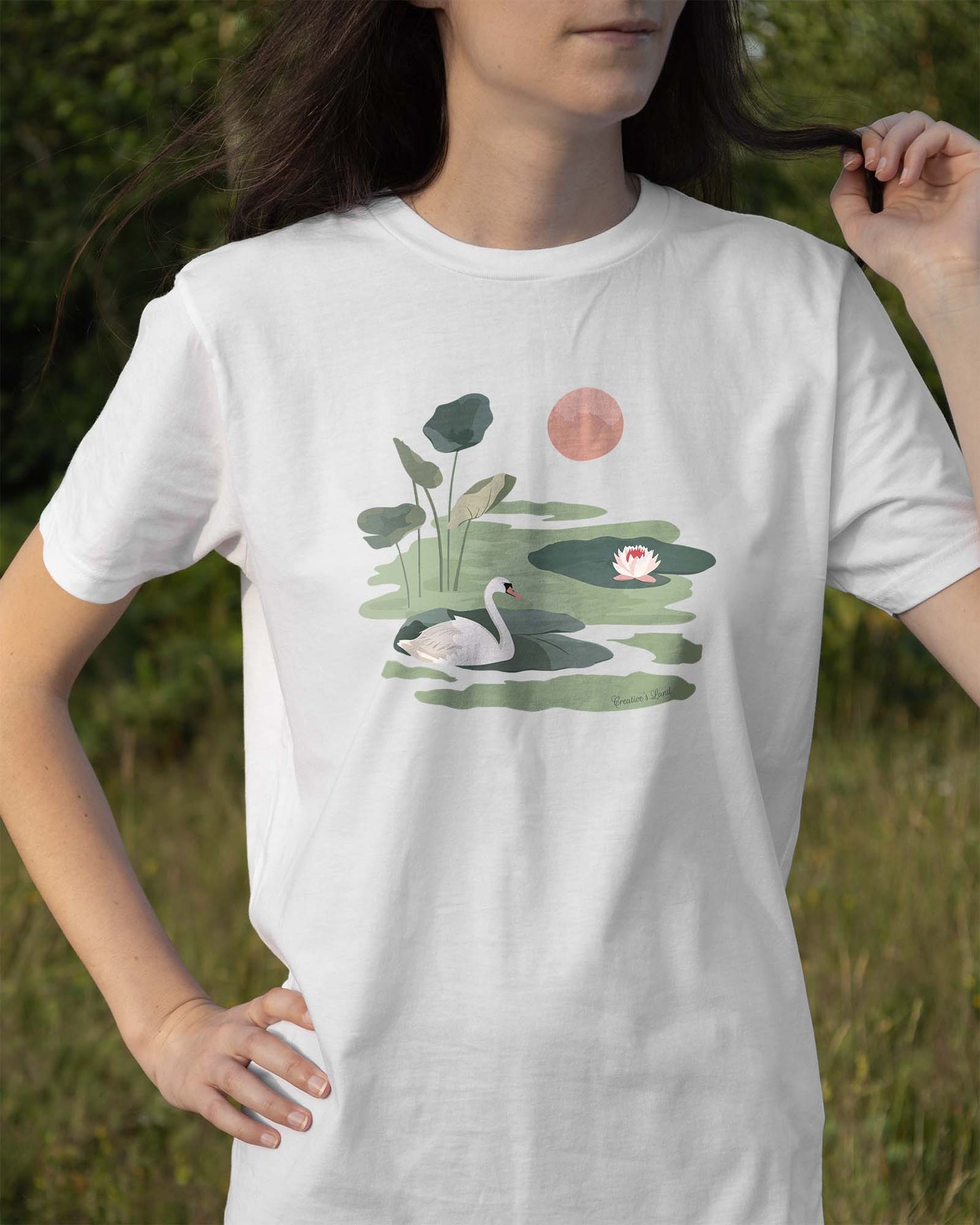 Swan Organic T-Shirt