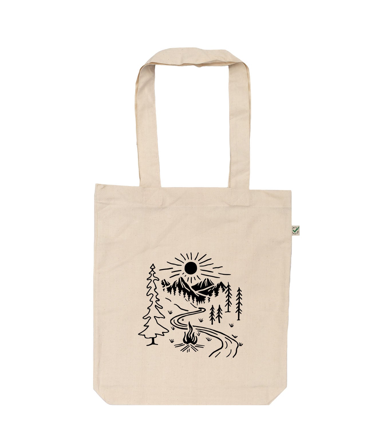 Tranquility Organic Tote Bag