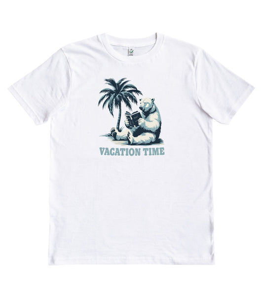 Tricou Organic Vacation Time