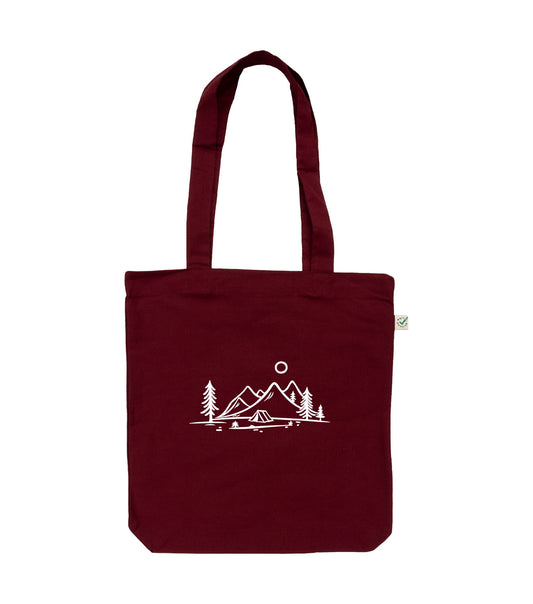 Wanderlust Organic Tote Bag